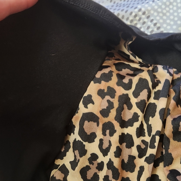 Girls leopard print dress - Picture 3 of 6